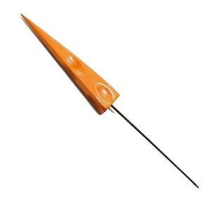 1930s True Vintage Yellow Butterscotch Bakelite Long Arrow Shaped Hat Pin